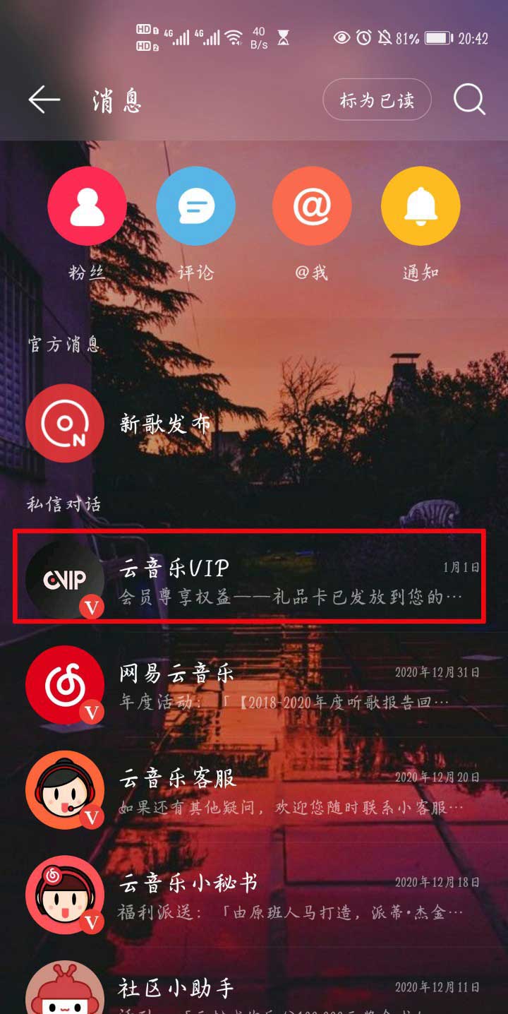 网易云音乐如何赠送黑胶会员