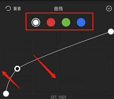 剪映RGB曲线调色怎么用