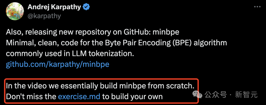 Karpathy离职OpenAI，首发2小时AI大课！从头开始构建GPT分词器