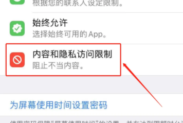 苹果15设置内容访问权限方法