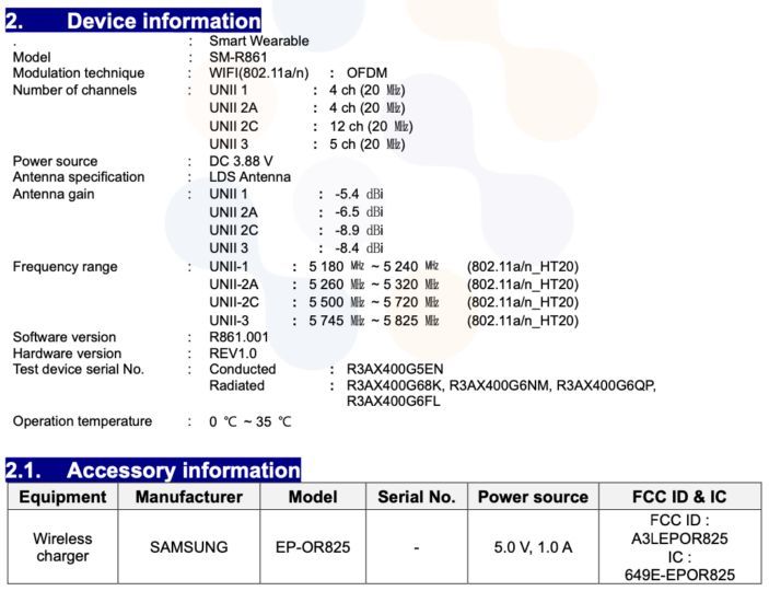 支持15W充电，FCC认证文件显示三星Galaxy Watch 7充电速度比前代快50%