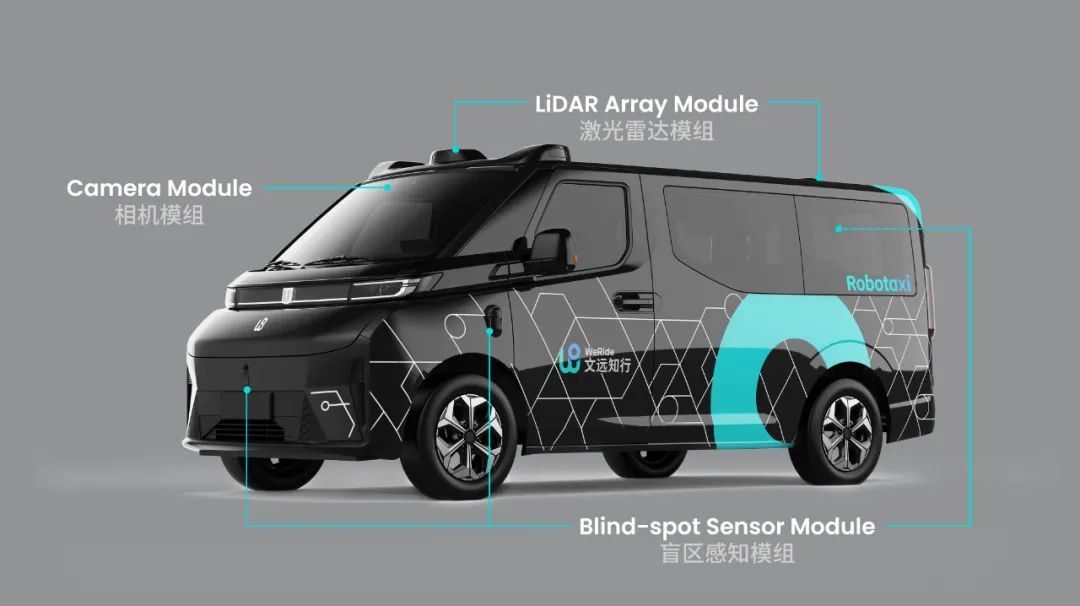 文远知行量产Robotaxi GXR发布：隐藏式B柱 取消副驾位